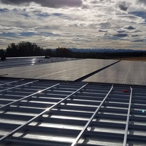 415kW during construction, Springbank
