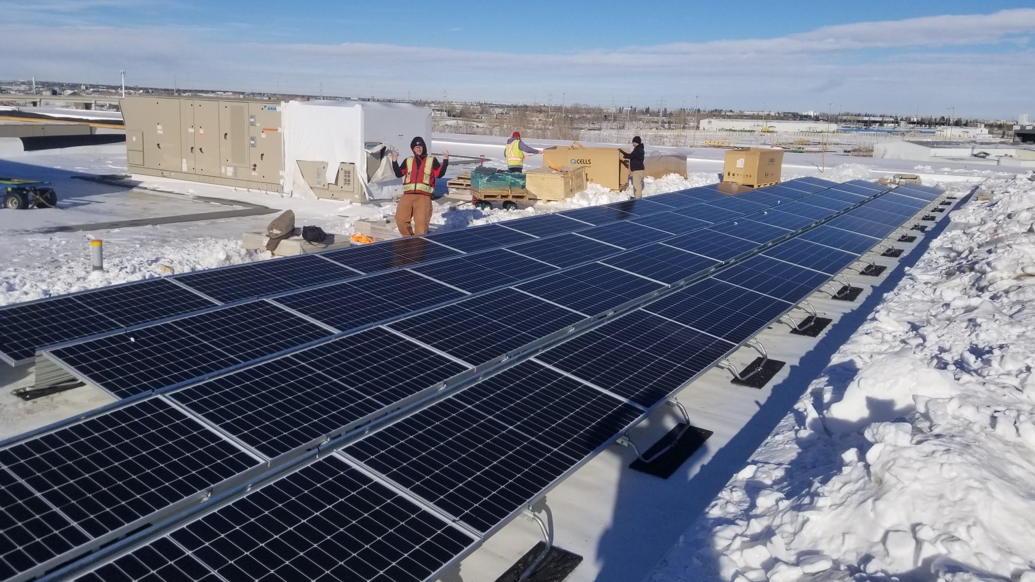 Solun Energy Solar Panel Installations Calgary Alberta Solar Panel 